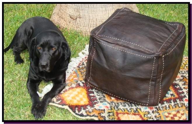 Moroccan pouffe Spirit